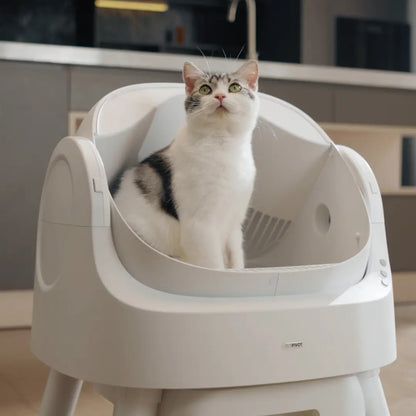 The ZeroScoop™ Auto Litter