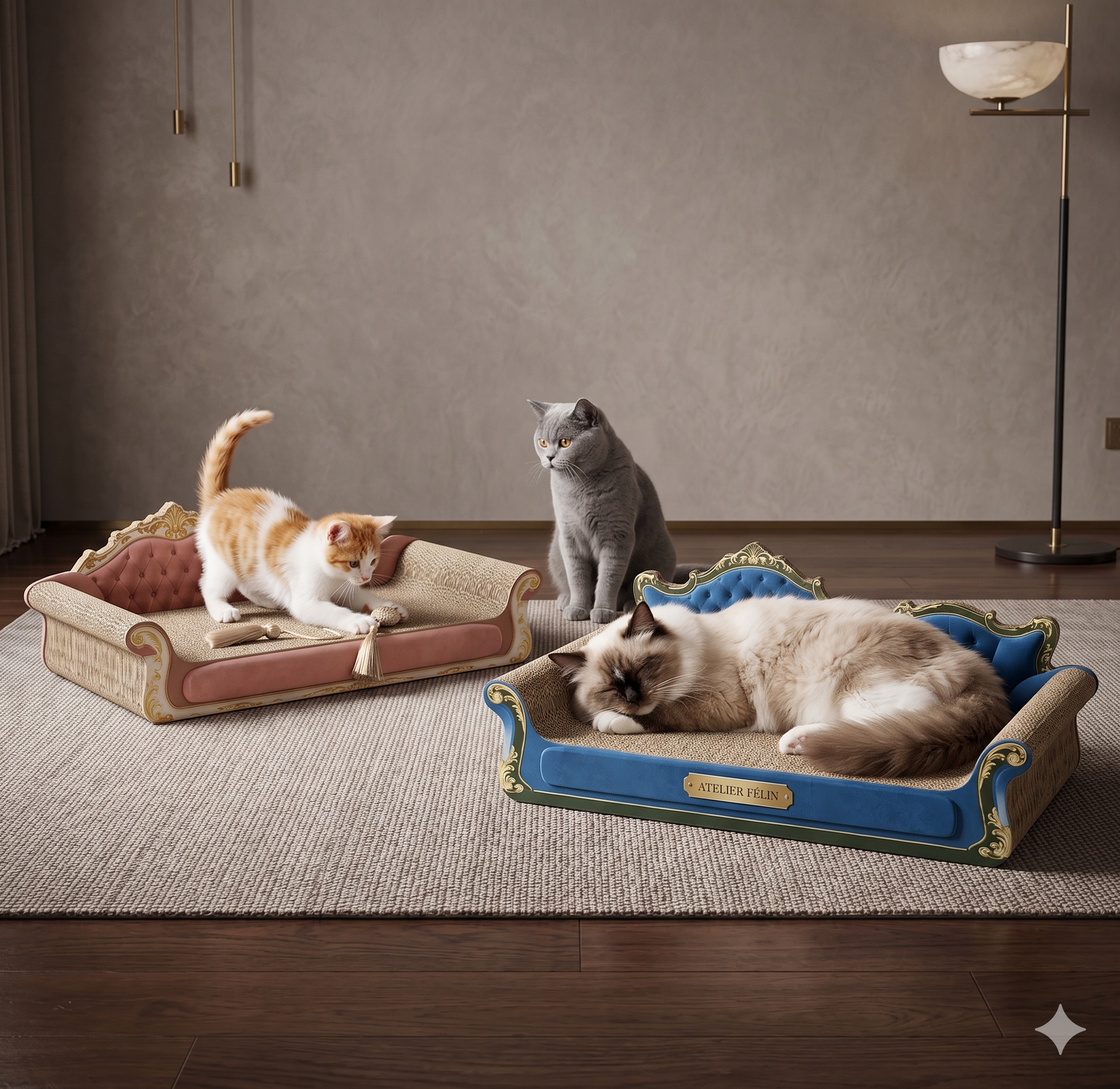 The TimberPaws Lounge