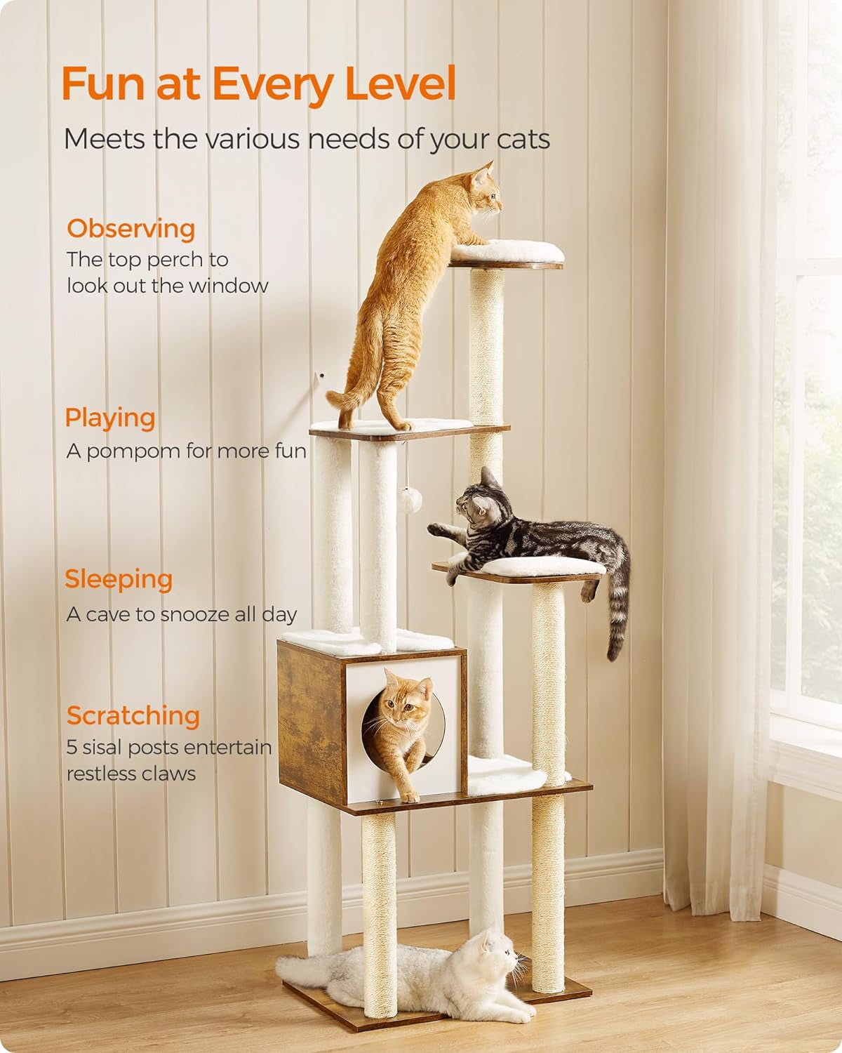FreshRest Multi-Level Tower